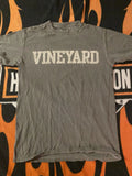 Comfort Colors Vineyard Graphic Grey And Black Simple Size Small T-shirt Unisex T-shirt, Sweatshirt, Hoodie, Long Sleeve Tee - T-Shirt, Sweatshirt, Hoodie