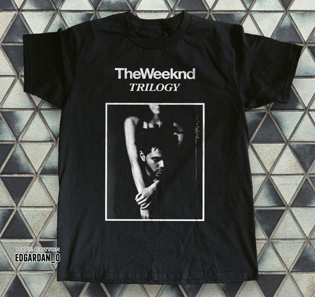 The Weeknd Trilogy Album Music, Heavy Cotton Black Unisex T-shirt Size S-5XL Unisex T-shirt, Sweatshirt, Hoodie, Long Sleeve Tee - T-Shirt, Sweatshirt, Hoodie