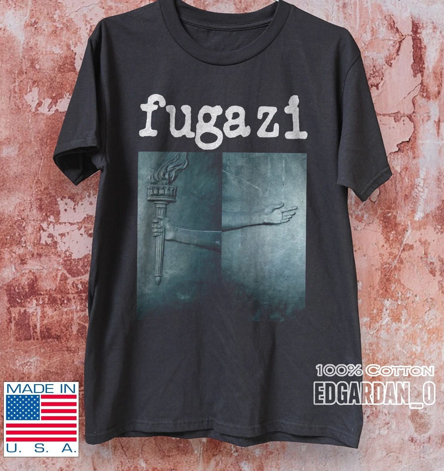 Fugazi The Argument Album Black Unisex T-shirt S-5XL, Heavy Cotton Shirt Unisex T-shirt, Sweatshirt, Hoodie, Long Sleeve Tee - T-Shirt, Sweatshirt, Hoodie