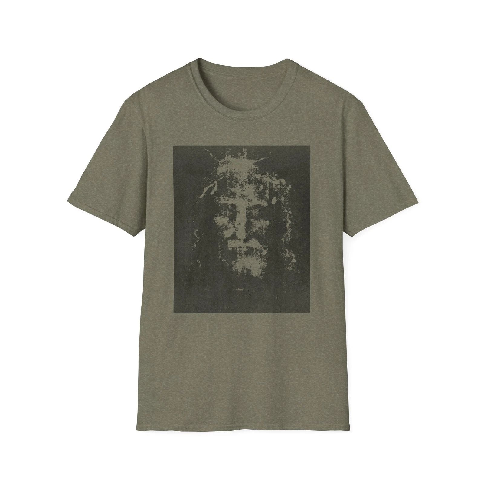 Shroud of Turin Jesus Christ Face Unisex TShirt Christian Faith Tee Shirt Unisex T-shirt, Sweatshirt, Hoodie, Long Sleeve Tee - T-Shirt, Sweatshirt, Hoodie