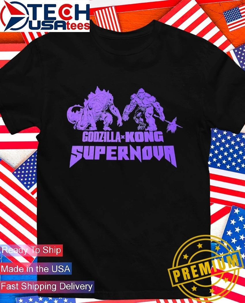 Godzilla x Kong Supernova shirt Unisex T-shirt, Sweatshirt, Hoodie, Long Sleeve Tee - T-Shirt, Sweatshirt, Hoodie