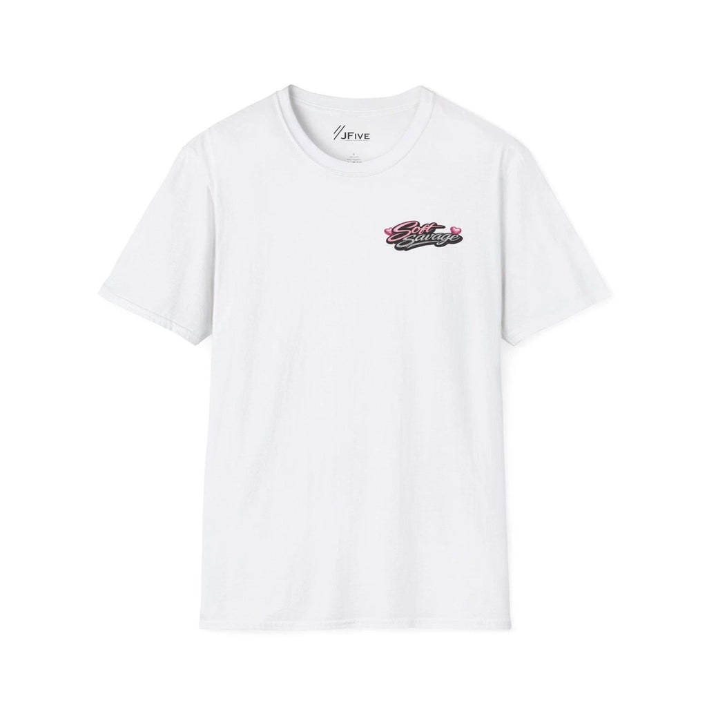 Soft Savage butterfly roses T-Shirt | pink floral skull graphic Unisex T-shirt, Sweatshirt, Hoodie, Long Sleeve Tee - T-Shirt, Sweatshirt, Hoodie