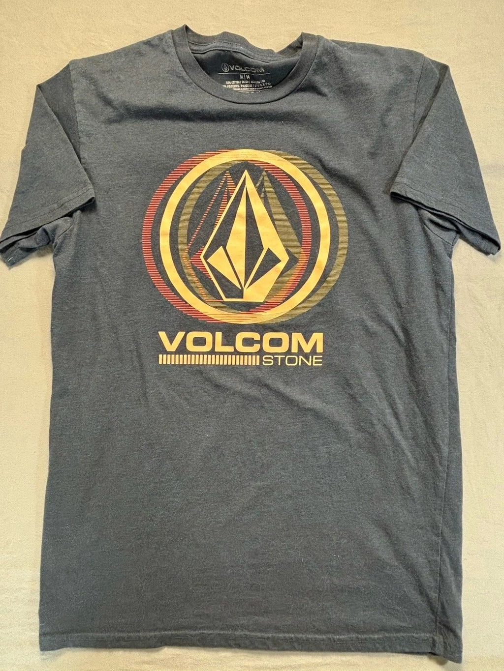 Volcom Stone Logo T Shirt Mens M Navy Blue Black Heather Skate Surf Tee Unisex T-shirt, Sweatshirt, Hoodie, Long Sleeve Tee - T-Shirt, Sweatshirt, Hoodie