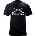 US Army Infantry Branch Crossed Rifles Graphic T-Shirt Unisex T-shirt, Sweatshirt, Hoodie, Long Sleeve Tee - T-Shirt, Sweatshirt, Hoodie