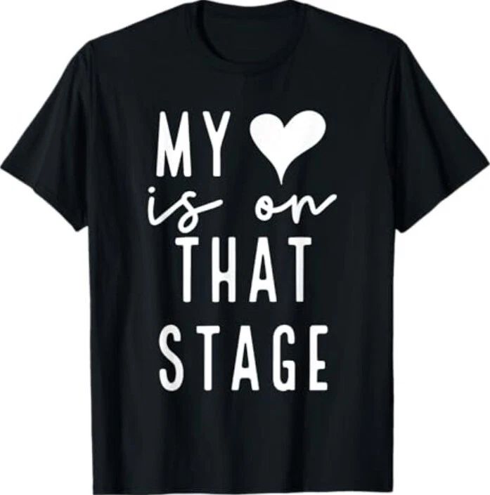Dance Mom Retro My Heart Is On That Stage Dance Recital T-Shirt Unisex T-shirt, Sweatshirt, Hoodie, Long Sleeve Tee - T-Shirt, Sweatshirt, Hoodie