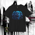 Three-Headed Scream Statue Dark Blue Horror Tee Unisex T-shirt, Sweatshirt, Hoodie, Long Sleeve Tee - T-Shirt, Sweatshirt, Hoodie