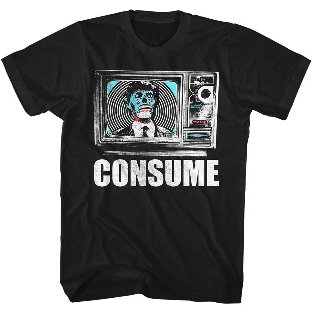 They Live Consume Movie Shirt Unisex T-shirt, Sweatshirt, Hoodie, Long Sleeve Tee - T-Shirt, Sweatshirt, Hoodie