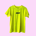 Billie Eilish Neon Fluorescent Yellow Simple Logo Band T Shirt Unisex Size XS Unisex T-shirt, Sweatshirt, Hoodie, Long Sleeve Tee - T-Shirt, Sweatshirt, Hoodie