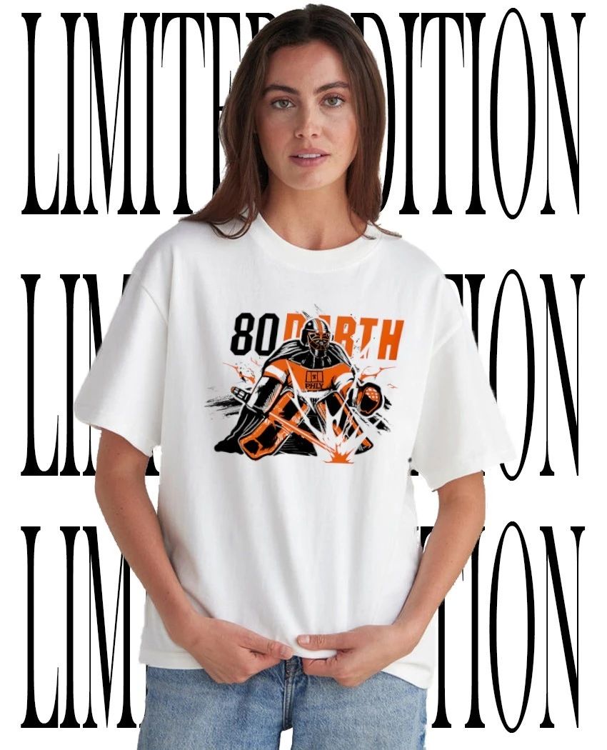 80 Darth Philadelphia Flyers Dan Vladar shirt Unisex T-shirt, Sweatshirt, Hoodie, Long Sleeve Tee - T-Shirt, Sweatshirt, Hoodie