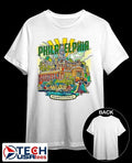 Philadelphia Pennsylvania landmarks shirt Unisex T-shirt, Sweatshirt, Hoodie, Long Sleeve Tee - T-Shirt, Sweatshirt, Hoodie