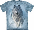 Snow Plow Wolf Wolves Gray Animal The Mountain Blue Cotton Adult T-Shirt S-3X Unisex T-shirt, Sweatshirt, Hoodie, Long Sleeve Tee - T-Shirt, Sweatshirt, Hoodie