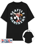 Seattle Mariners Mariner Moose mascot shirt by homage Unisex T-shirt, Sweatshirt, Hoodie, Long Sleeve Tee - T-Shirt, Sweatshirt, Hoodie