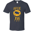 AFGE US Trade Unions Trendy Worn Look T Shirt Unisex T-shirt, Sweatshirt, Hoodie, Long Sleeve Tee - T-Shirt, Sweatshirt, Hoodie