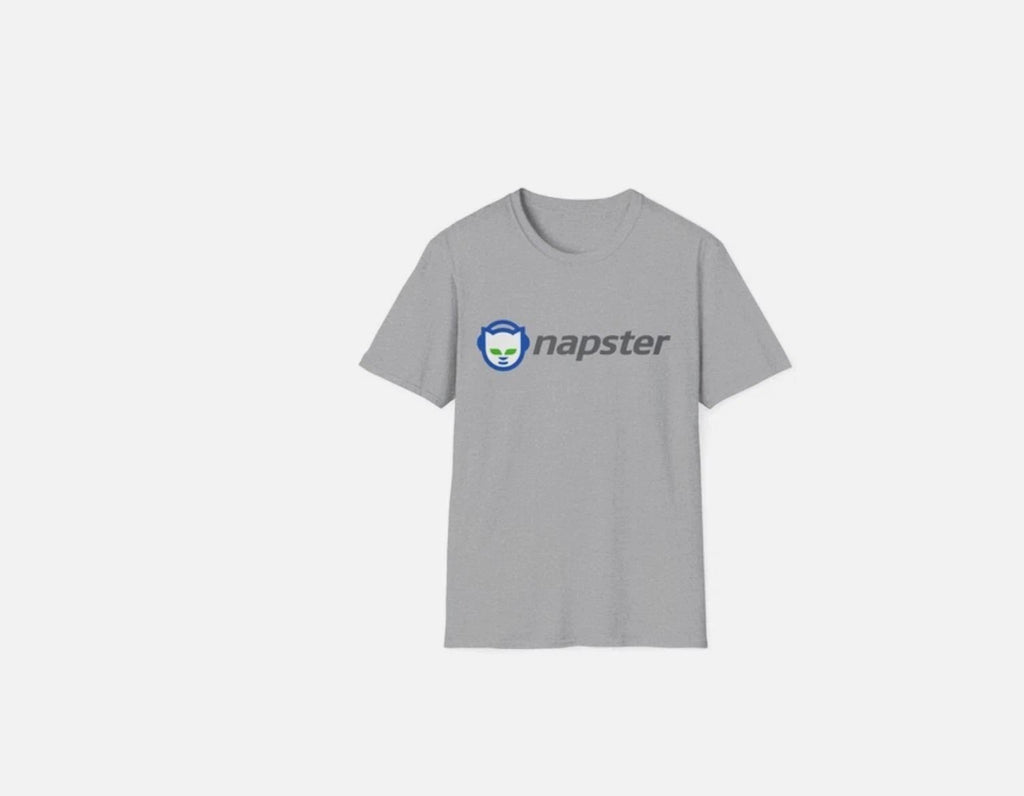 napster original logo tshirt Unisex T-shirt, Sweatshirt, Hoodie, Long Sleeve Tee - T-Shirt, Sweatshirt, Hoodie