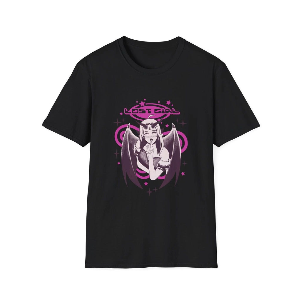 Lost Girl Unisex Softstyle T-Shirt | Trendy Graphic Tee for Everyday Wear, [...] Unisex T-shirt, Sweatshirt, Hoodie, Long Sleeve Tee - T-Shirt, Sweatshirt, Hoodie