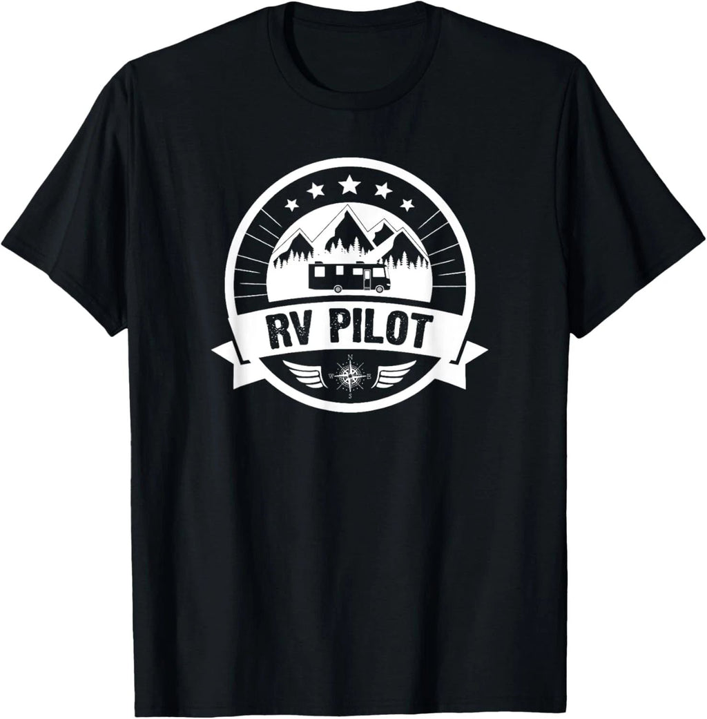 RV Pilot Funny Motorhome RV Travel T-Shirt for Men T-Shirt Unisex T-shirt, Sweatshirt, Hoodie, Long Sleeve Tee - T-Shirt, Sweatshirt, Hoodie