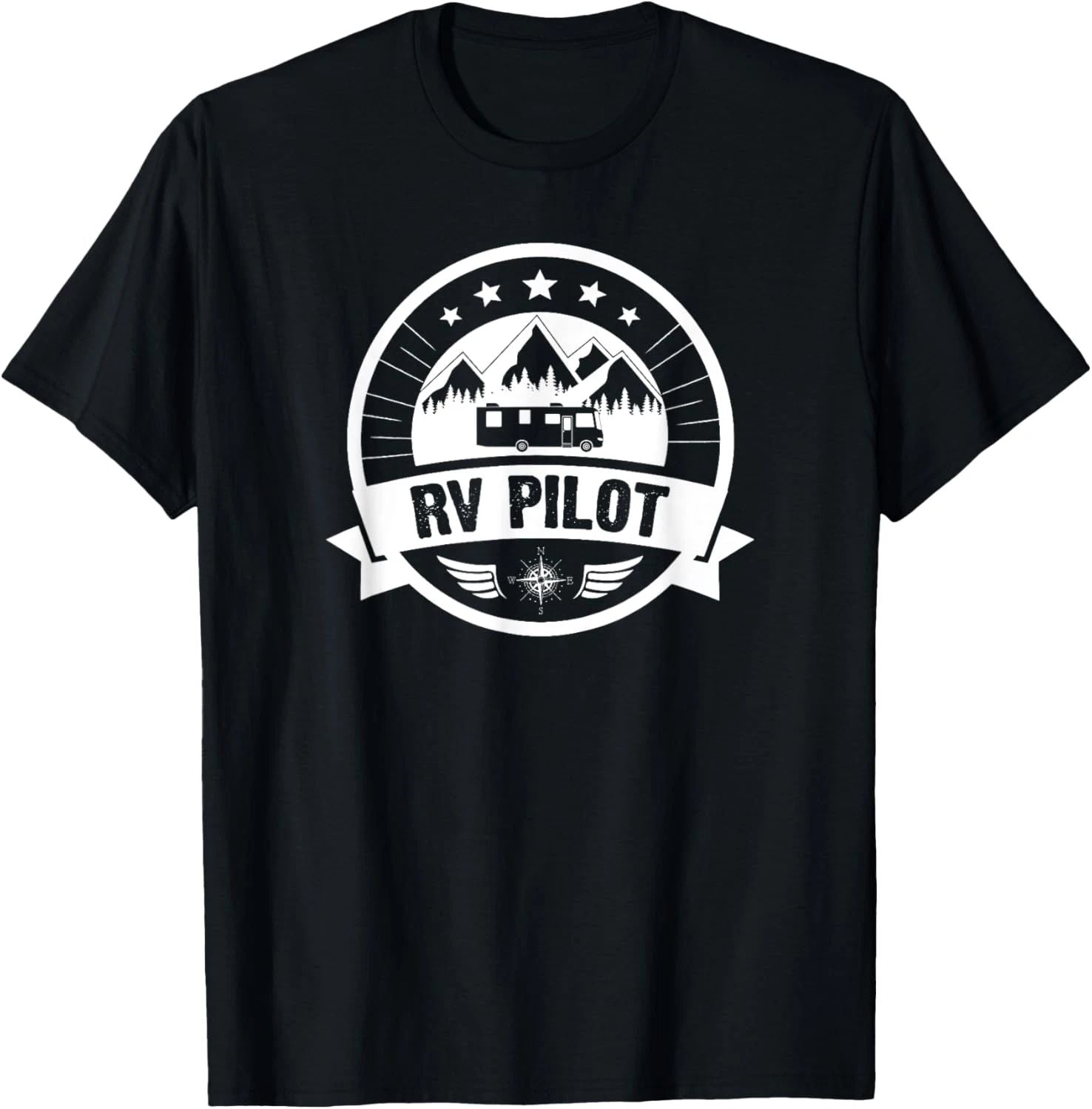 RV Pilot Funny Motorhome RV Travel T-Shirt for Men T-Shirt Unisex T-shirt, Sweatshirt, Hoodie, Long Sleeve Tee - T-Shirt, Sweatshirt, Hoodie