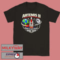 NASA Artemis II Around The Moon And Back On April 2026 shirt Unisex T-shirt, Sweatshirt, Hoodie, Long Sleeve Tee - T-Shirt, Sweatshirt, Hoodie