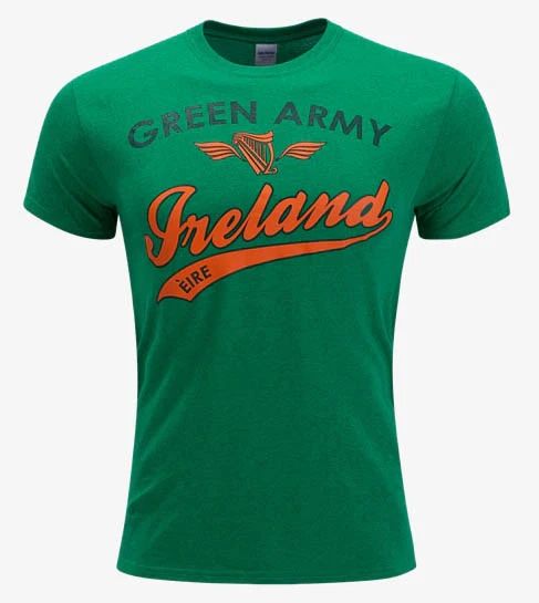 New Ireland Green Army Adult Football Soccer Eire UEFA Nations Euro T-shirt Unisex T-shirt, Sweatshirt, Hoodie, Long Sleeve Tee - T-Shirt, Sweatshirt, Hoodie