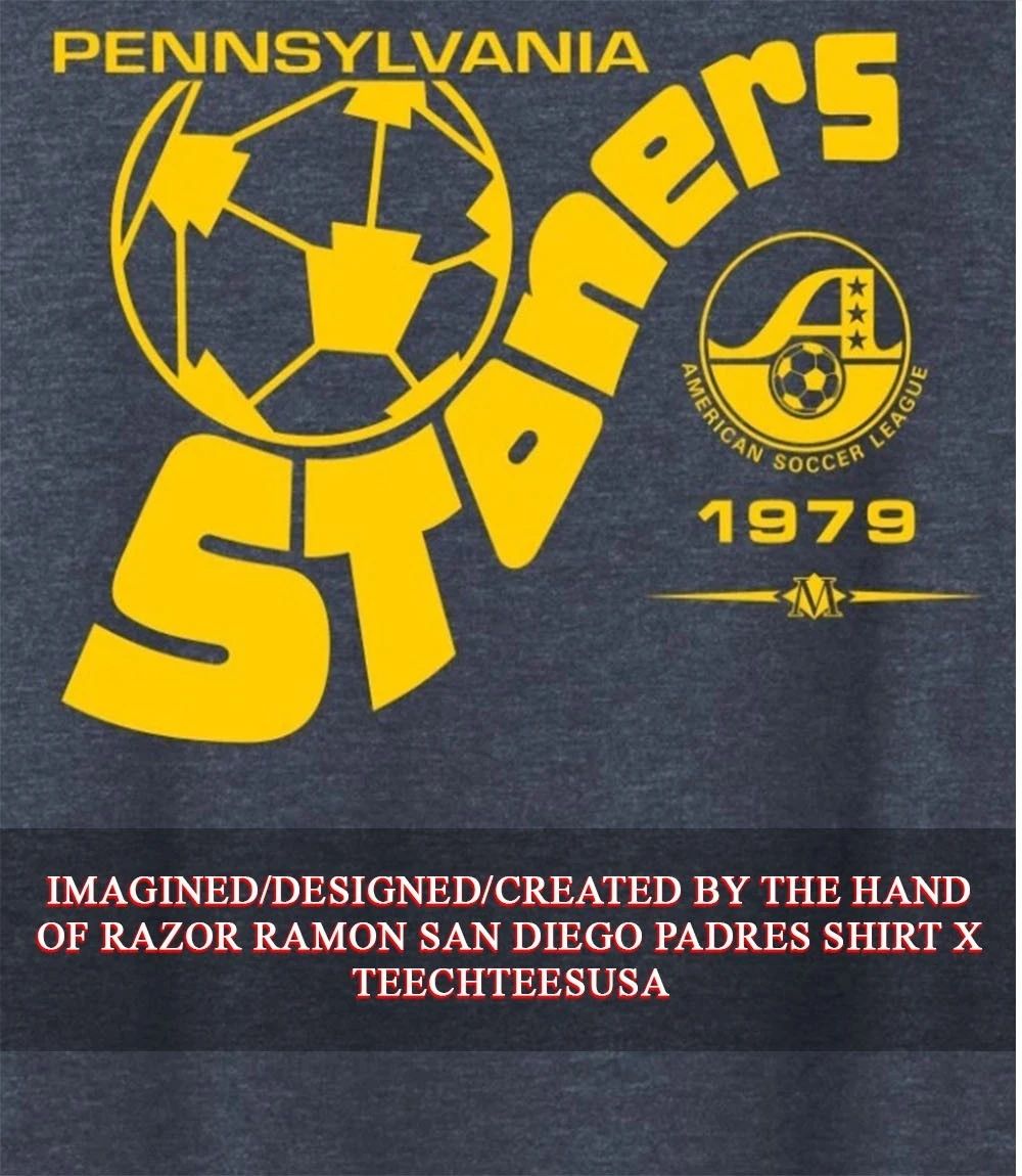 Pennsylvania Stoners American Soccer League 1979 shirt Unisex T-shirt, Sweatshirt, Hoodie, Long Sleeve Tee - T-Shirt, Sweatshirt, Hoodie