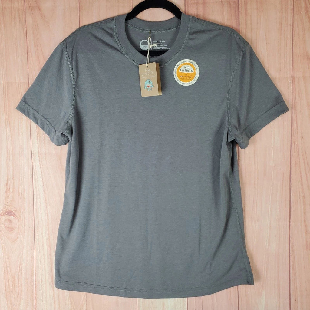 No Limbits Sensory Friendly T Shirt Mens Large Gray Logo Drirelease Freshguard Unisex T-shirt, Sweatshirt, Hoodie, Long Sleeve Tee - T-Shirt, Sweatshirt, Hoodie