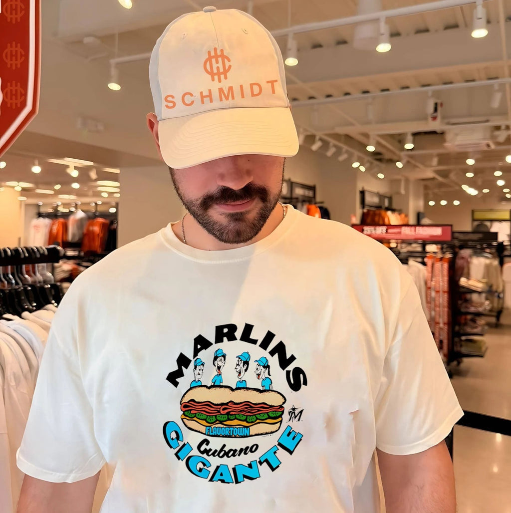 Miami Marlins Cubano Gigante food shirt Unisex T-shirt, Sweatshirt, Hoodie, Long Sleeve Tee - T-Shirt, Sweatshirt, Hoodie