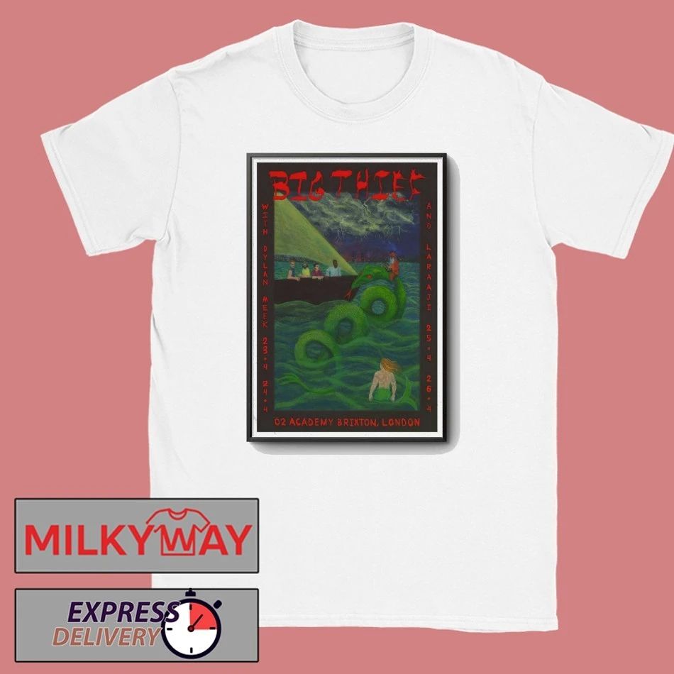 LIMITED Big Thief Poster Apr 23 2026 London Tour shirt Unisex T-shirt, Sweatshirt, Hoodie, Long Sleeve Tee - T-Shirt, Sweatshirt, Hoodie