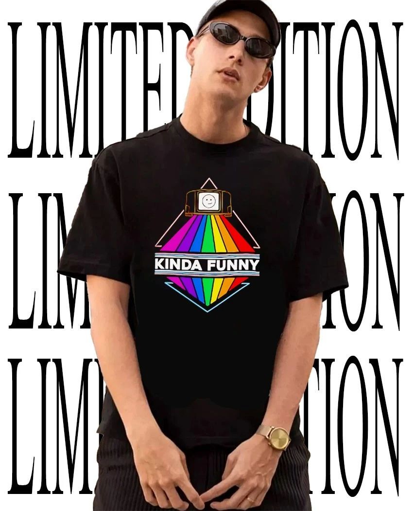 Kinda funny pride shirt Unisex T-shirt, Sweatshirt, Hoodie, Long Sleeve Tee - T-Shirt, Sweatshirt, Hoodie