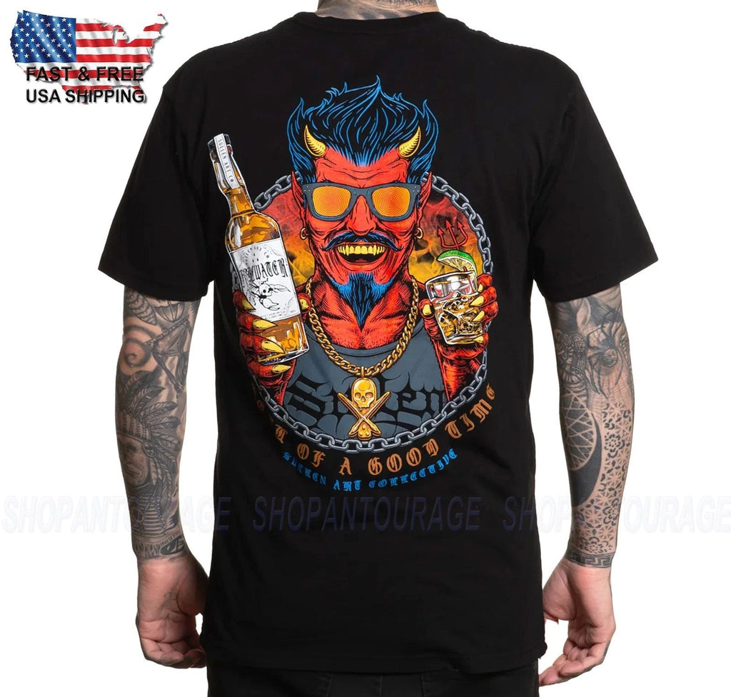 Sullen Art Collective Helluva Time Premium SCM6426 Short Sleeve T-shirt For Men Unisex T-shirt, Sweatshirt, Hoodie, Long Sleeve Tee - T-Shirt, Sweatshirt, Hoodie