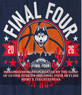 UConn Huskies 2026 Final Four skyline shirt Unisex T-shirt, Sweatshirt, Hoodie, Long Sleeve Tee - T-Shirt, Sweatshirt, Hoodie