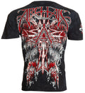 Archaic by Affliction Men's T-Shirt Carbon Wings Cross Biker Unisex T-shirt, Sweatshirt, Hoodie, Long Sleeve Tee - T-Shirt, Sweatshirt, Hoodie