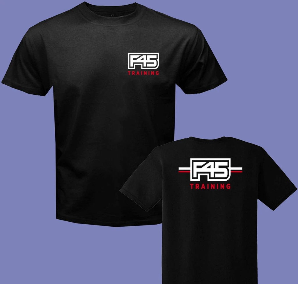 F45 Training Fitness Gym Men's Black Size S-3XL Unisex T-shirt, Sweatshirt, Hoodie, Long Sleeve Tee - T-Shirt, Sweatshirt, Hoodie