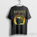 Classic Resist Frog Portland Rosie The Riveter Funny Political T Shirts Unisex T-shirt, Sweatshirt, Hoodie, Long Sleeve Tee - T-Shirt, Sweatshirt, Hoodie