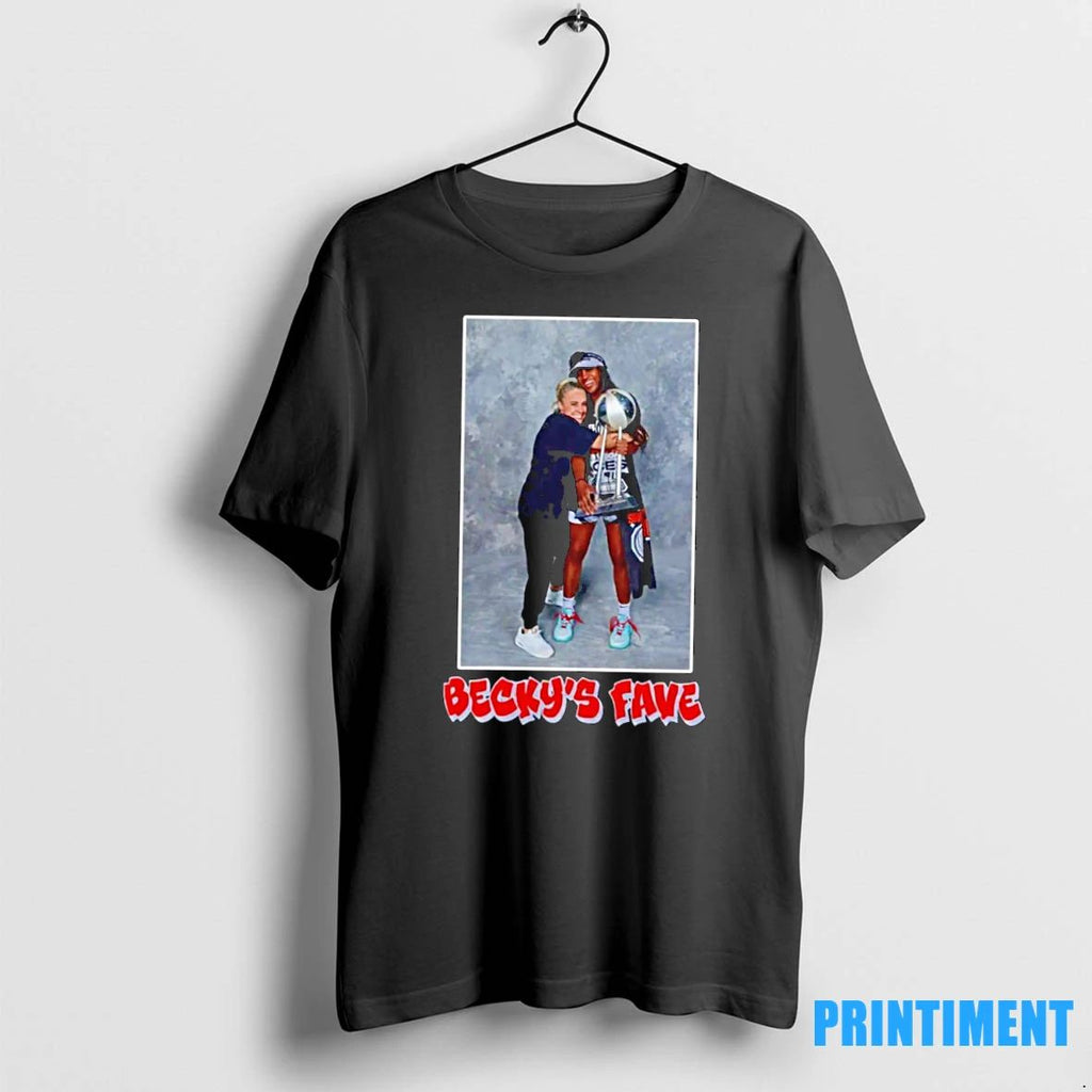 Coach Becky Hammon And Jackie Young Beckys Fave Tshirts Sweater Unisex T-shirt, Sweatshirt, Hoodie, Long Sleeve Tee - T-Shirt, Sweatshirt, Hoodie