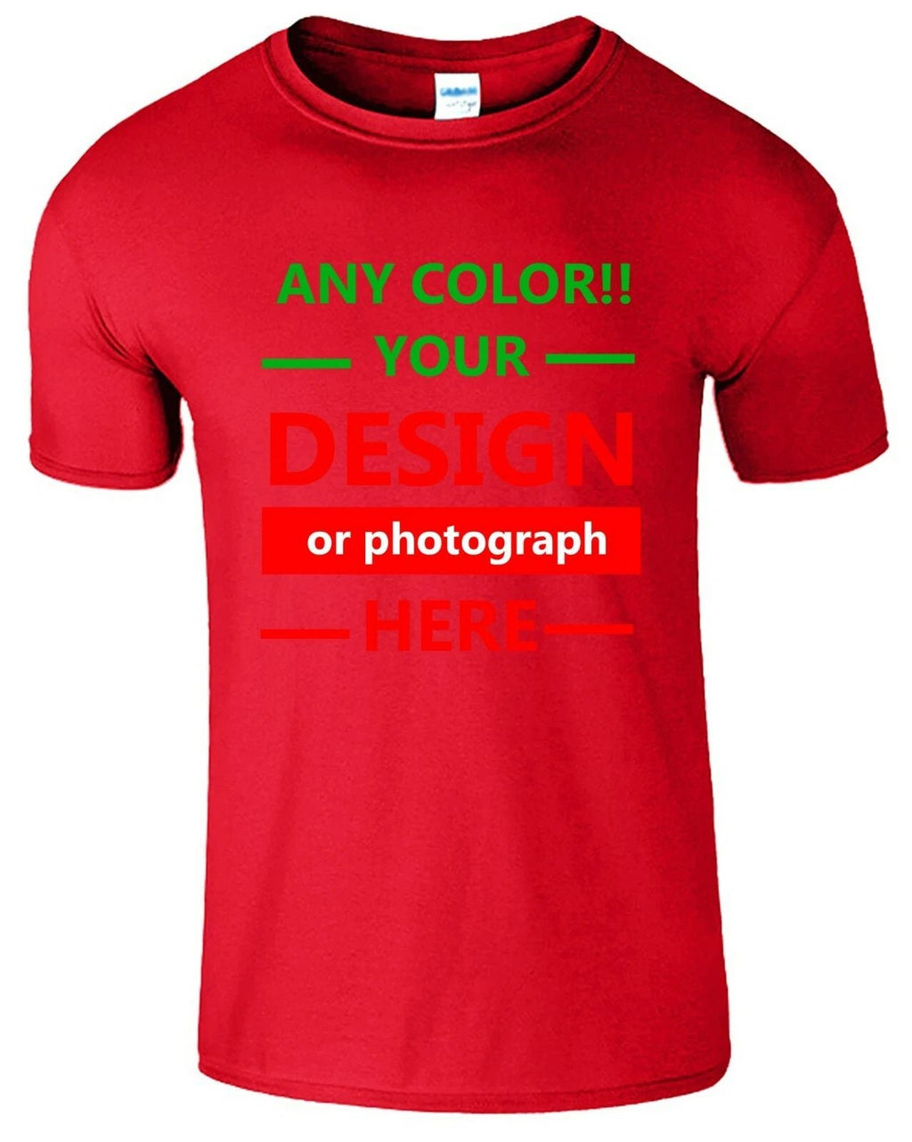 Personalized Custom Print Your Logo Photo On T Shirt As Photo Custom Made Shirt Unisex T-shirt, Sweatshirt, Hoodie, Long Sleeve Tee - T-Shirt, Sweatshirt, Hoodie