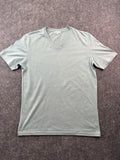 REISS Dusky Green V-Neck Short Sleeve T-Shirt Size S Unisex T-shirt, Sweatshirt, Hoodie, Long Sleeve Tee - T-Shirt, Sweatshirt, Hoodie