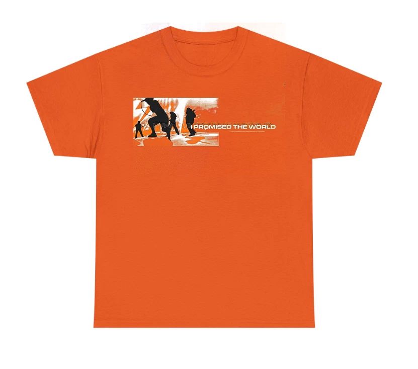 I Promised The World Album T Shirt  Orange All Size Gift Fans BL2157 Unisex T-shirt, Sweatshirt, Hoodie, Long Sleeve Tee - T-Shirt, Sweatshirt, Hoodie