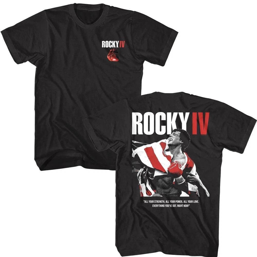 Rocky IV All Your Strength Men's T Shirt Boxing Championship Unisex T-shirt, Sweatshirt, Hoodie, Long Sleeve Tee - T-Shirt, Sweatshirt, Hoodie
