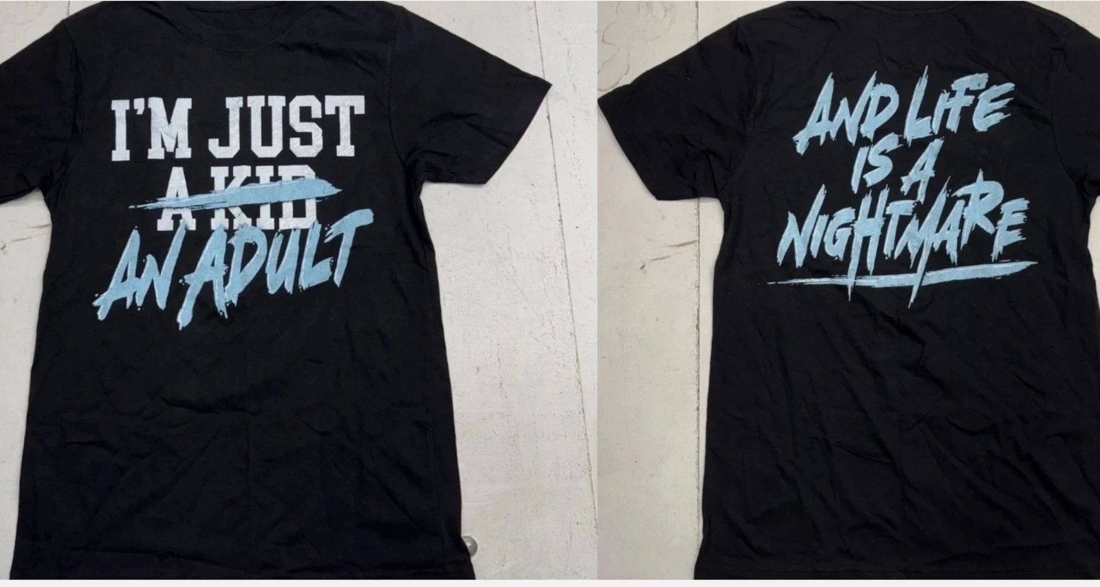 SALE! Simple Plan I'm Just A Kid Merch Tour 2025 2 Sided T-Shirt S-5XL Unisex T-shirt, Sweatshirt, Hoodie, Long Sleeve Tee - T-Shirt, Sweatshirt, Hoodie