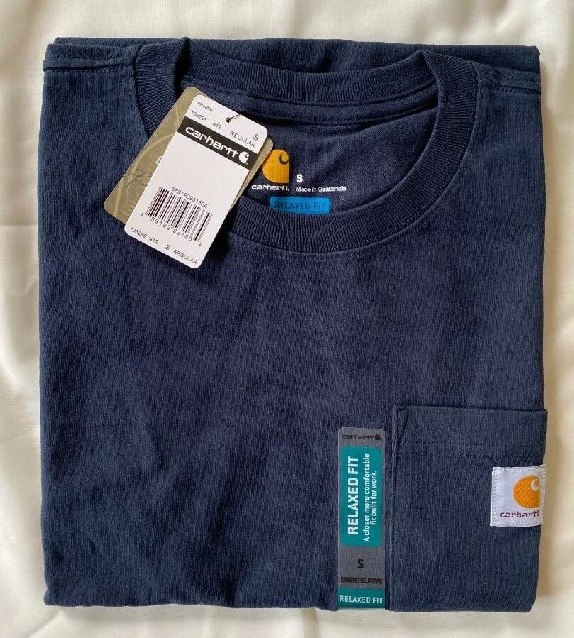 Carhartt Mens Workwear Pocket T shirt Crew Neck Relaxed Fit New Unisex T-shirt, Sweatshirt, Hoodie, Long Sleeve Tee - T-Shirt, Sweatshirt, Hoodie
