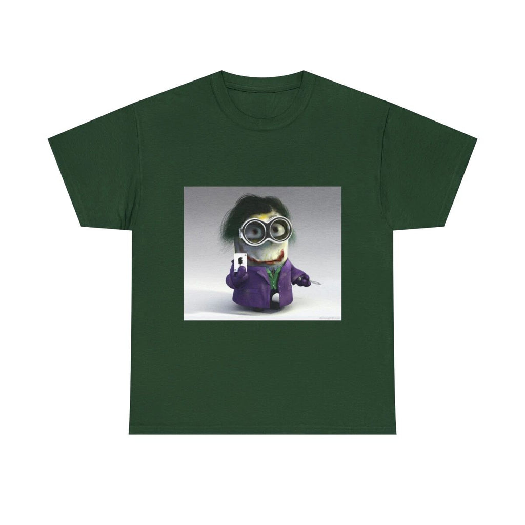 Unisex Heavy Cotton Joker Minion Meme Tee Unisex T-shirt, Sweatshirt, Hoodie, Long Sleeve Tee - T-Shirt, Sweatshirt, Hoodie