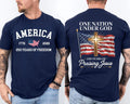 One Nation Under GOD 250 Years of Blessing 250th Anniversary Patriotic 2 Sided Unisex T-shirt, Sweatshirt, Hoodie, Long Sleeve Tee - T-Shirt, Sweatshirt, Hoodie