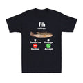 Fih Calling Remind me Message Decline Accept Funny Phone Call Fish Men's T-Shirt Unisex T-shirt, Sweatshirt, Hoodie, Long Sleeve Tee - T-Shirt, Sweatshirt, Hoodie