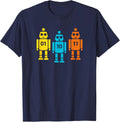 Funny Binary Code Robot 01 10 11 Tech Graphic Unisex T-Shirt Unisex T-shirt, Sweatshirt, Hoodie, Long Sleeve Tee - T-Shirt, Sweatshirt, Hoodie