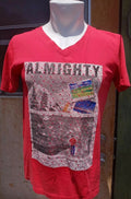 SQ Stay Trendy Limited Edition ALMIGHTY shirt Red small? Unique swirls religious Unisex T-shirt, Sweatshirt, Hoodie, Long Sleeve Tee - T-Shirt, Sweatshirt, Hoodie