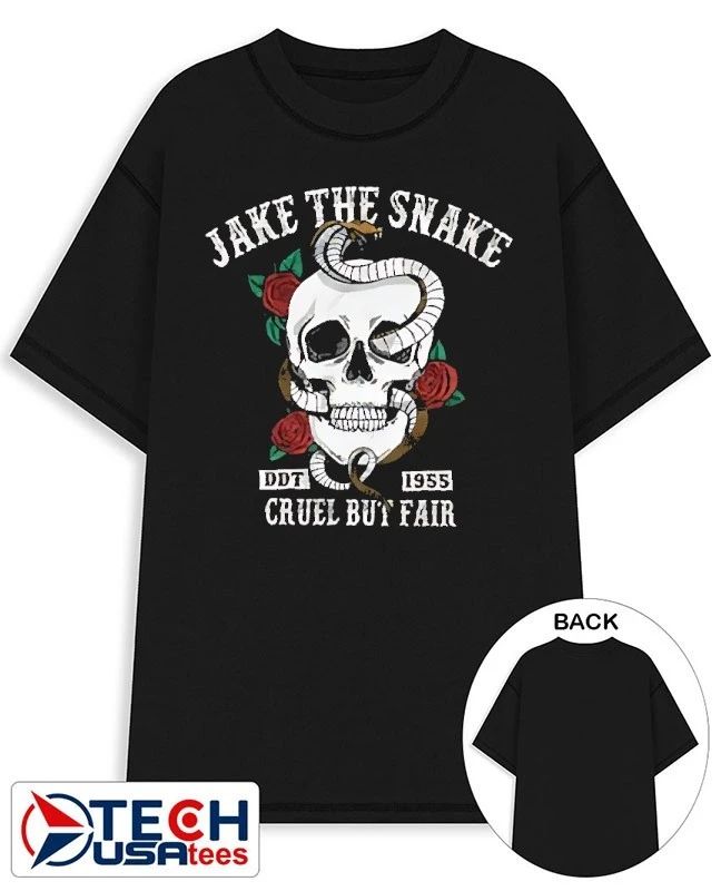 Jake the Snake cruel but fair shirt Unisex T-shirt, Sweatshirt, Hoodie, Long Sleeve Tee - T-Shirt, Sweatshirt, Hoodie