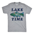 Mens Funny T Shirts Lake Time Sarcastic Vacation Graphic Novelty Tee For Men Unisex T-shirt, Sweatshirt, Hoodie, Long Sleeve Tee - T-Shirt, Sweatshirt, Hoodie