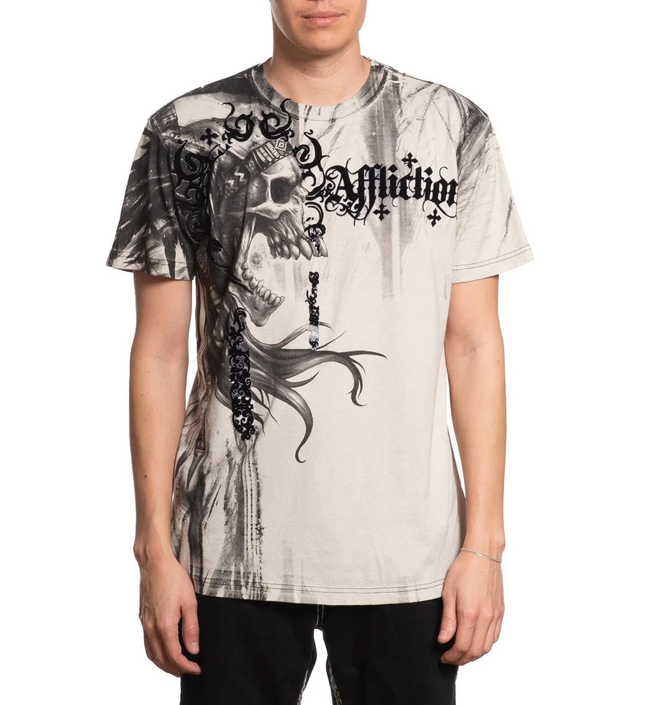 Affliction Men's T-shirt Indian Chief Unisex T-shirt, Sweatshirt, Hoodie, Long Sleeve Tee - T-Shirt, Sweatshirt, Hoodie