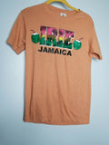 Retro Mens Small Irie Jamaica T Shirt Travel Vacation Souvenir Orange Unisex T-shirt, Sweatshirt, Hoodie, Long Sleeve Tee - T-Shirt, Sweatshirt, Hoodie