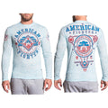 AMERICAN FIGHTER Men's T-Shirt L/S CURTIS Athletic MMA * Unisex T-shirt, Sweatshirt, Hoodie, Long Sleeve Tee - T-Shirt, Sweatshirt, Hoodie
